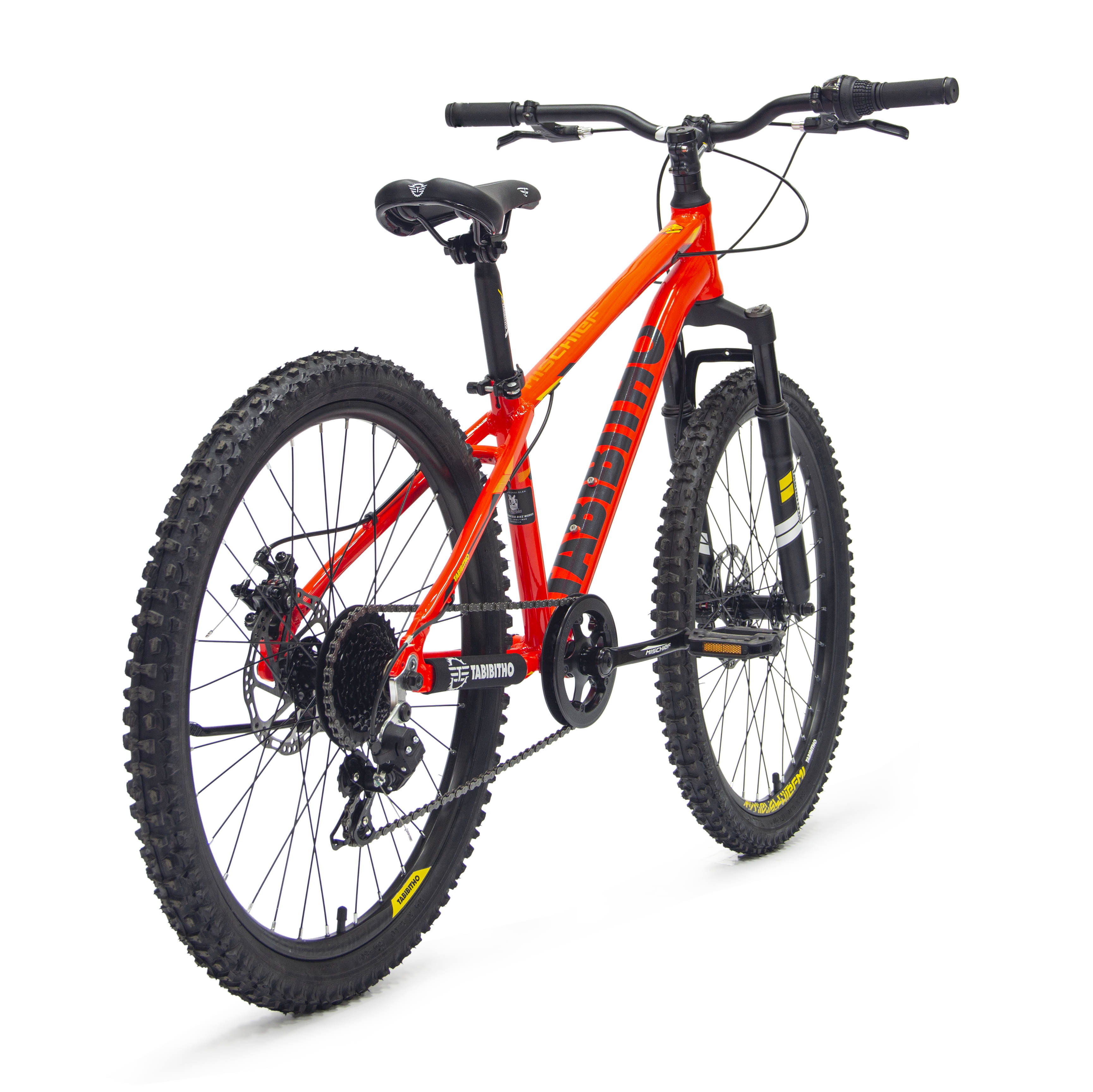 24″ Mischief 2.0 – Neon Red Yellow